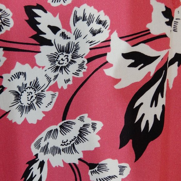 Maaji Shining Tides Floral Print Swim Cover Up Beach DRESS Size S Pink NEW - Picture 6 of 6